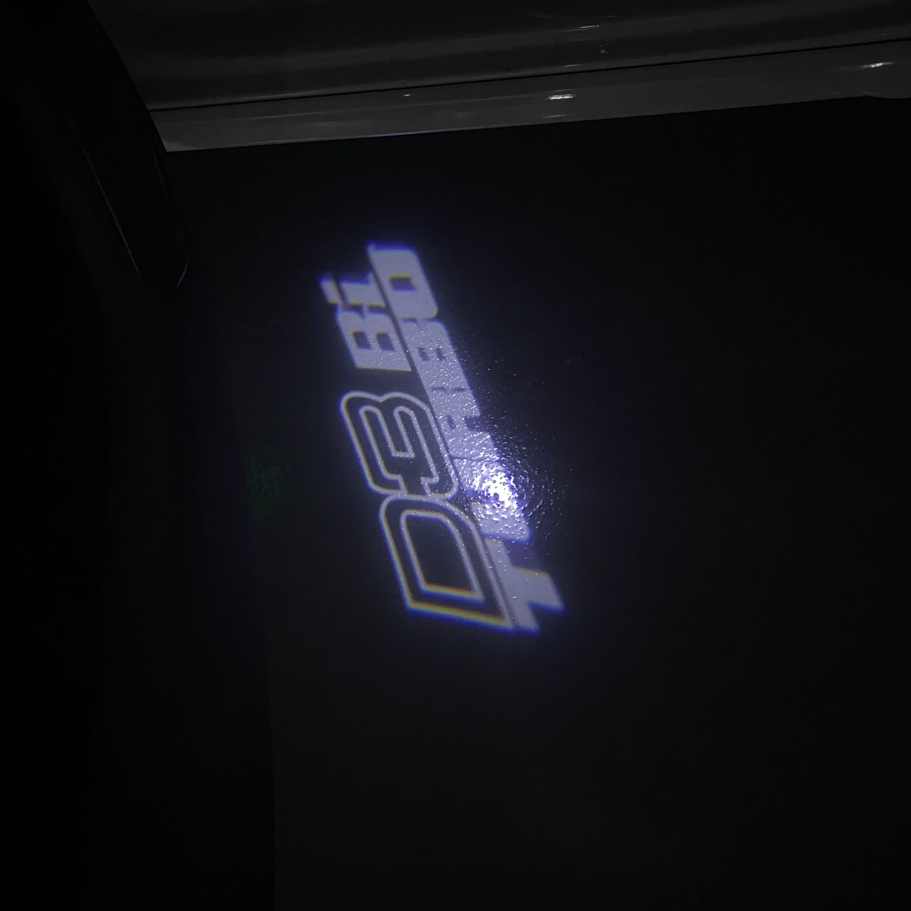 ALPINA D3 Bi TURBO LOGO PROJECTOT LIGHTS  (quantity 1 = 1 sets/2 door lights) Nr.07A55