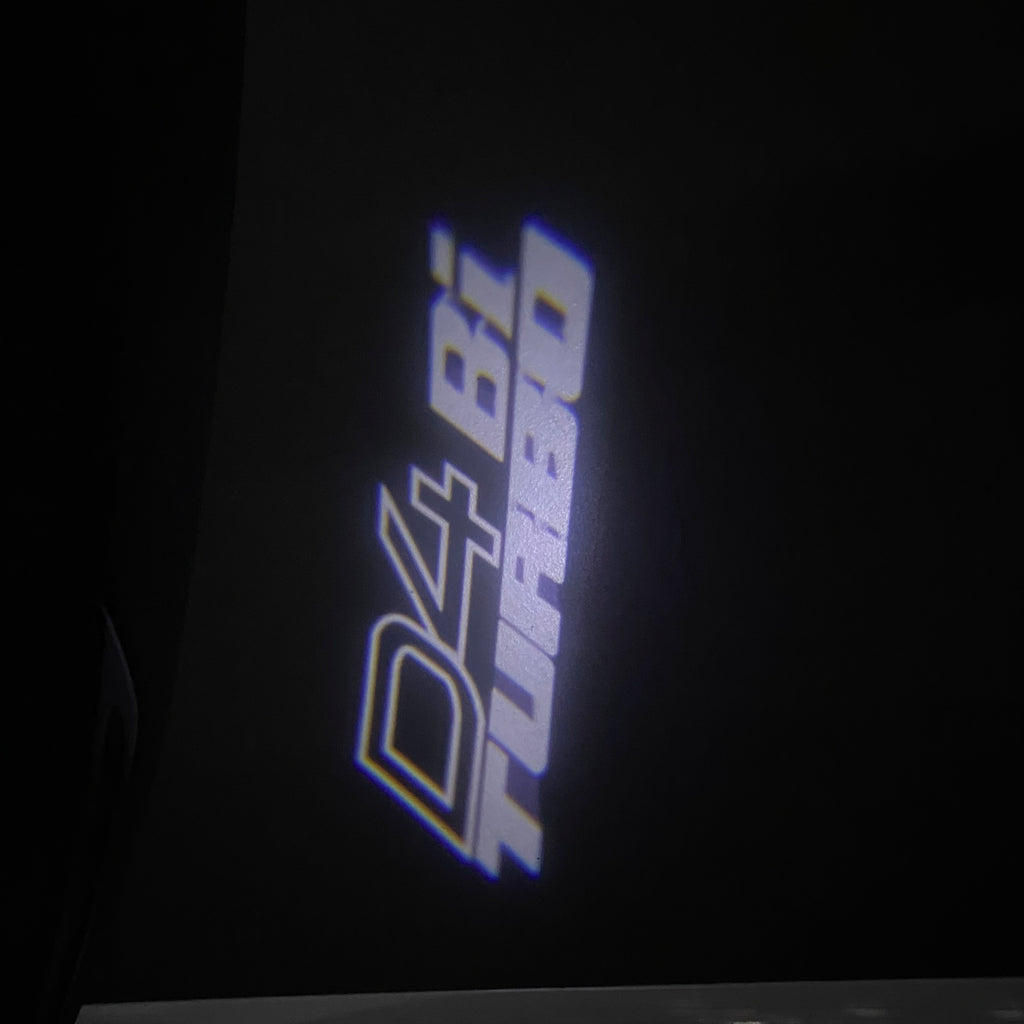 ALPINA D4  Bi TURBO LOGO PROJECTOT LIGHTS  (quantity 1 = 1 sets/2 door lights) Nr.07A48