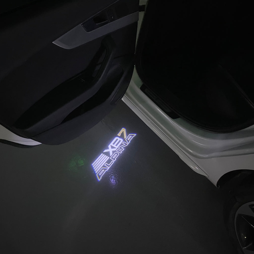 ALPINA XB7  LOGO PROJECTOT LIGHTS  (quantity 1 = 1 sets/2 door lights) Nr.07A36