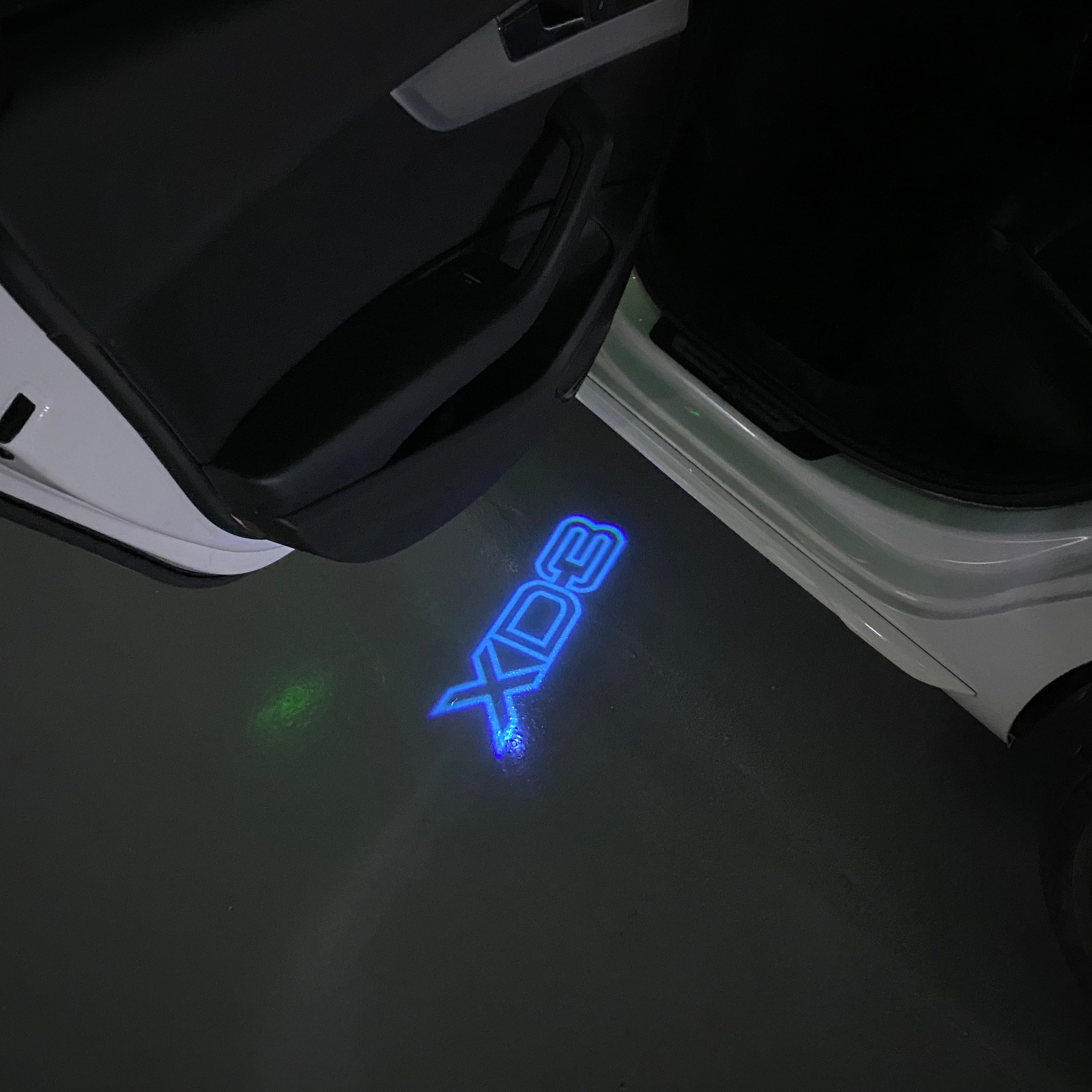 ALPINA XD3 LOGO PROJECTOT LIGHTS  (quantity 1 = 1 sets/2 door lights) Nr.07A63