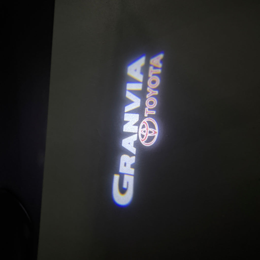 TOYOTA GRANVIA  LOGO PROJECROTR LIGHTS  (quantity 1 = 1 sets/2 door lights) Nr.0GP37