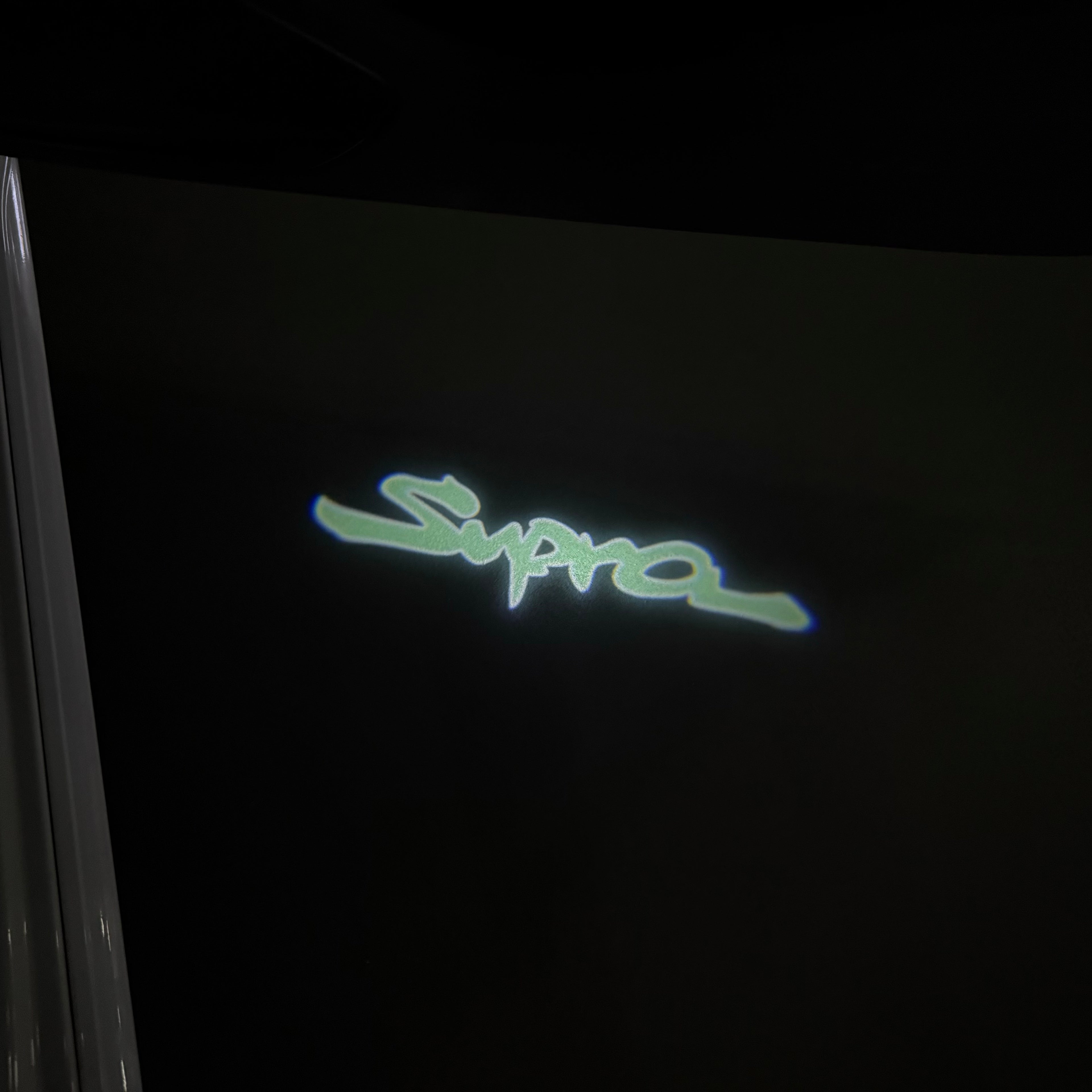TOYOTA  SUPRA    LOGO PROJECROTR LIGHTS  (quantity 1 = 1 sets/2 door lights) Nr.0G34