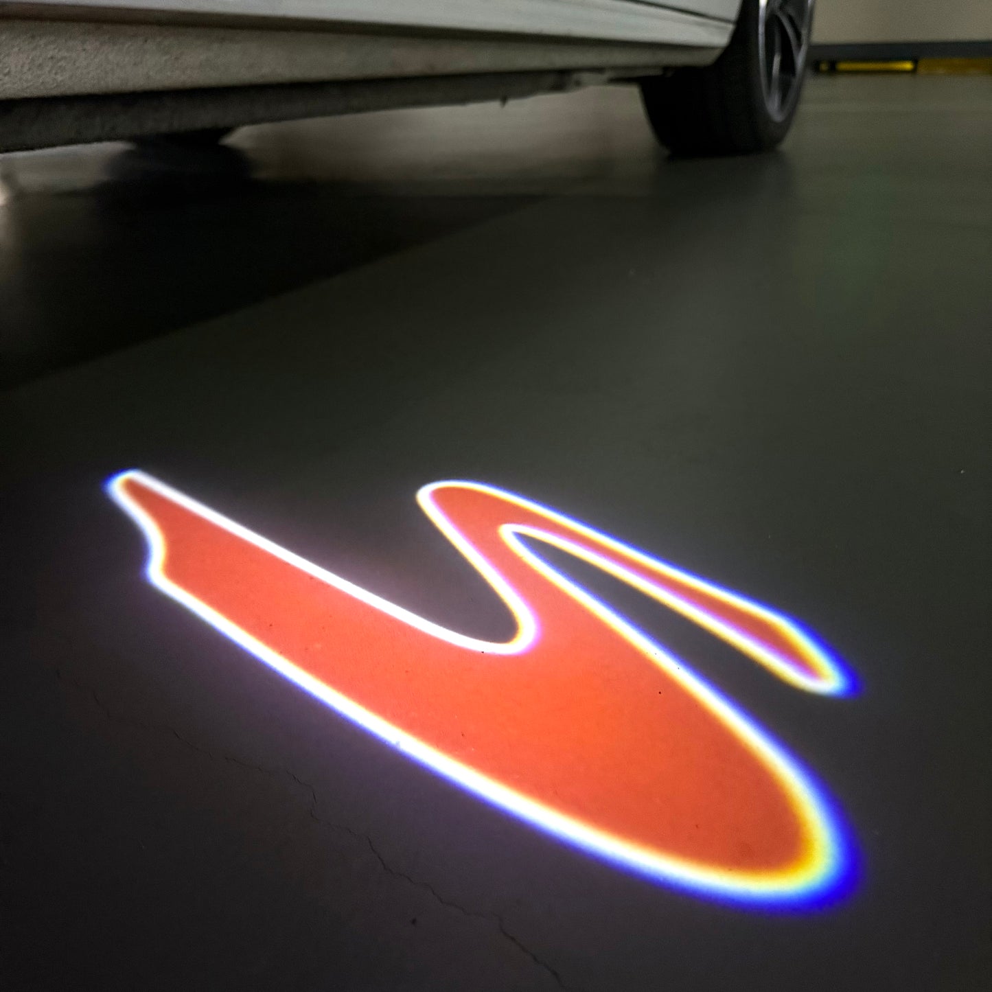 TOYOTA  SUPRA    LOGO PROJECROTR LIGHTS  (quantity 1 = 1 sets/2 door lights) Nr.0G36