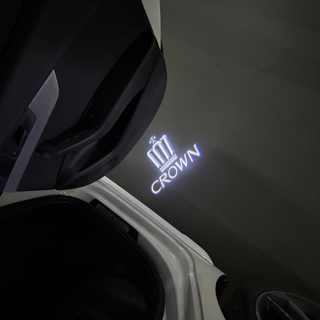 TOYOTA CROWN  LOGO PROJECROTR LIGHTS  (quantity 1 = 1 sets/2 door lights) Nr.0GP27