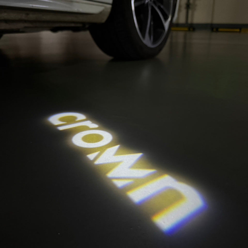 TOYOTA  CROWN LOGO PROJECROTR LIGHTS  (quantity 1 = 1 sets/2 door lights) Nr.0GP23