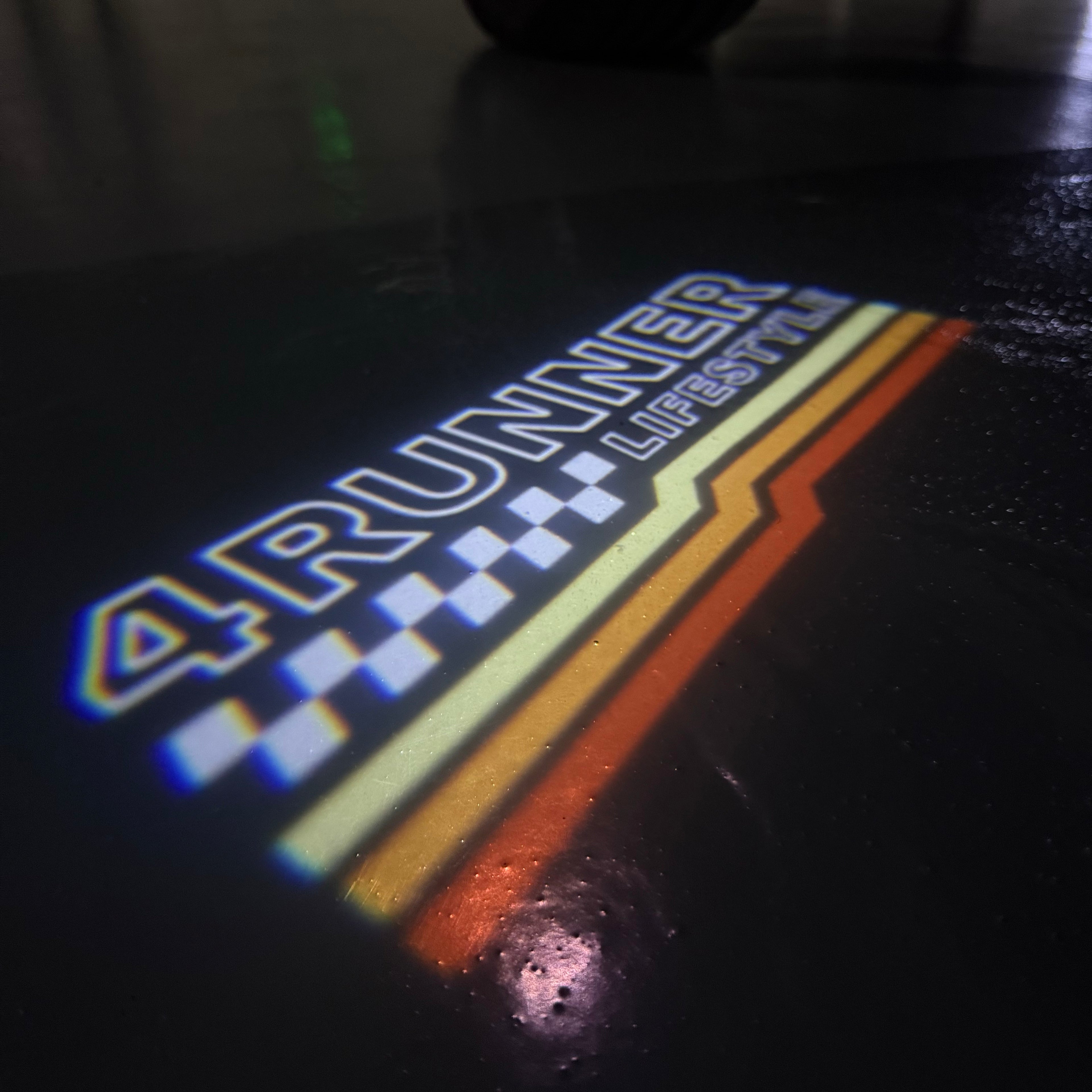 TOYOTA  4RUNNER  LOGO PROJECROTR LIGHTS  (quantity 1 = 1 sets/2 door lights) Nr.0GP03