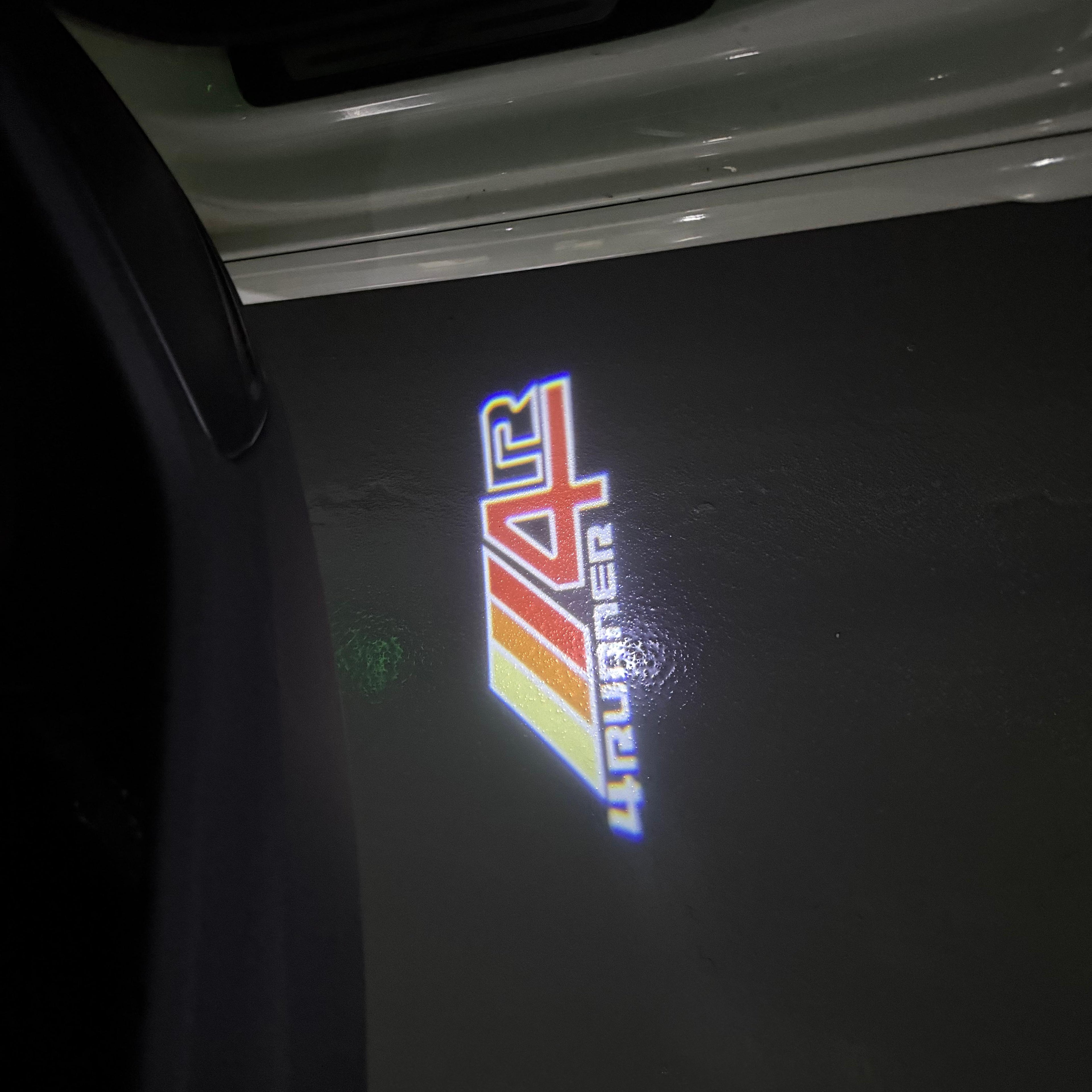 TOYOTA 4RUNNER   LOGO PROJECROTR LIGHTS  (quantity 1 = 1 sets/2 door lights) Nr.0GP05