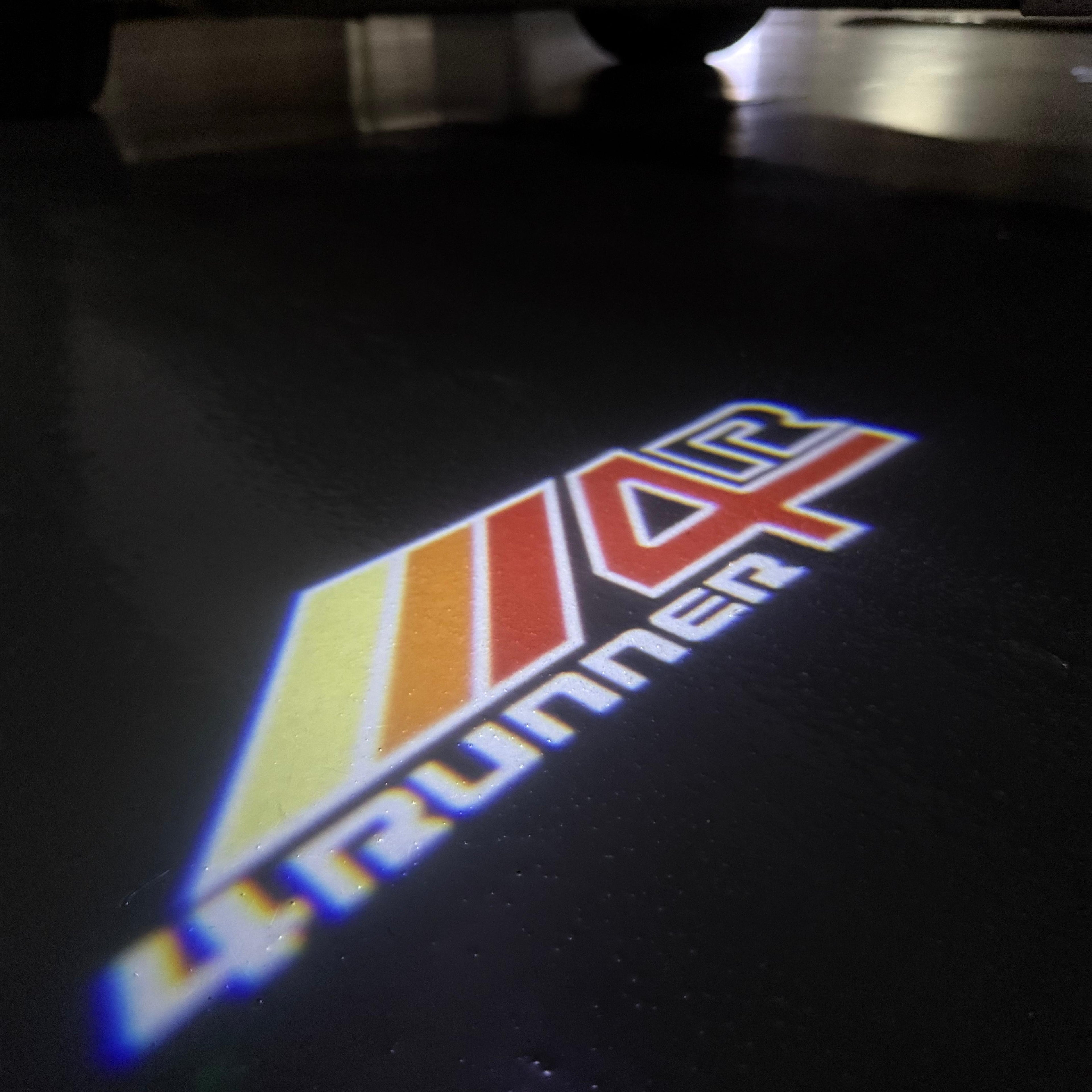 TOYOTA 4RUNNER   LOGO PROJECROTR LIGHTS  (quantity 1 = 1 sets/2 door lights) Nr.0GP05