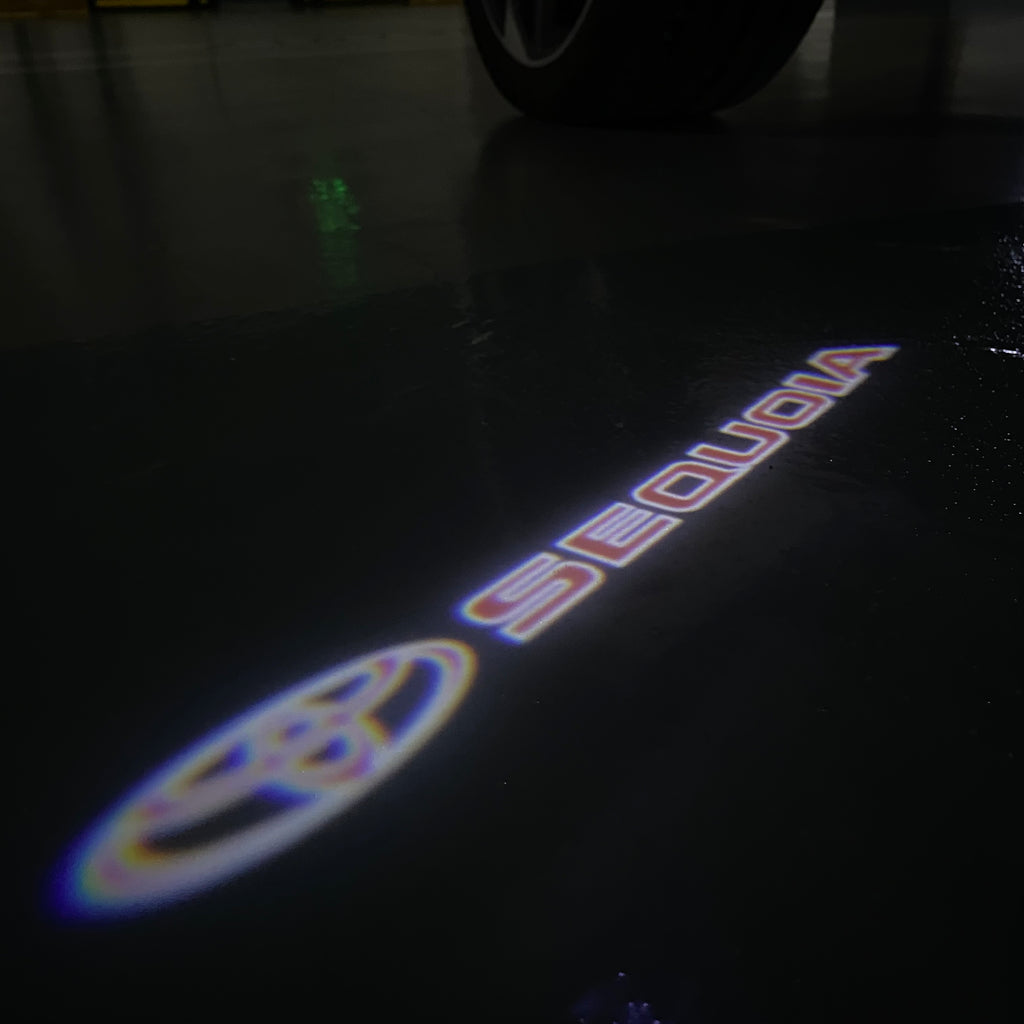 TOYOTA  SEQUOIA  LOGO PROJECROTR LIGHTS  (quantity 1 = 1 sets/2 door lights) Nr.0G28
