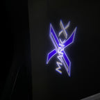 TOYOTA  MARK X  LOGO PROJECROTR LIGHTS  (quantity 1 = 1 sets/2 door lights) Nr.0G08