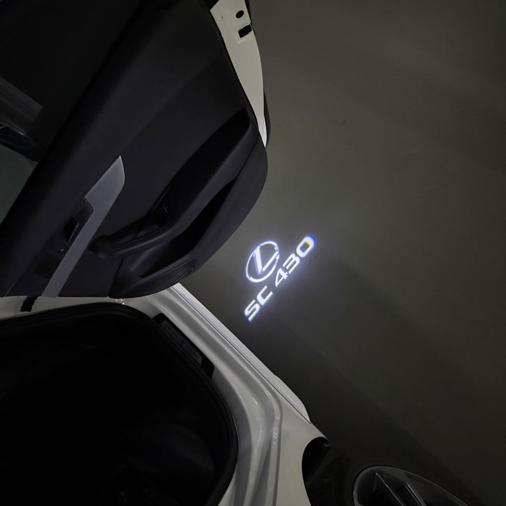 LEXUS  SC 430 LOGO PROJECROTR LIGHTS (quantity 1 = 1 sets/2 door lights)Nr.01a7