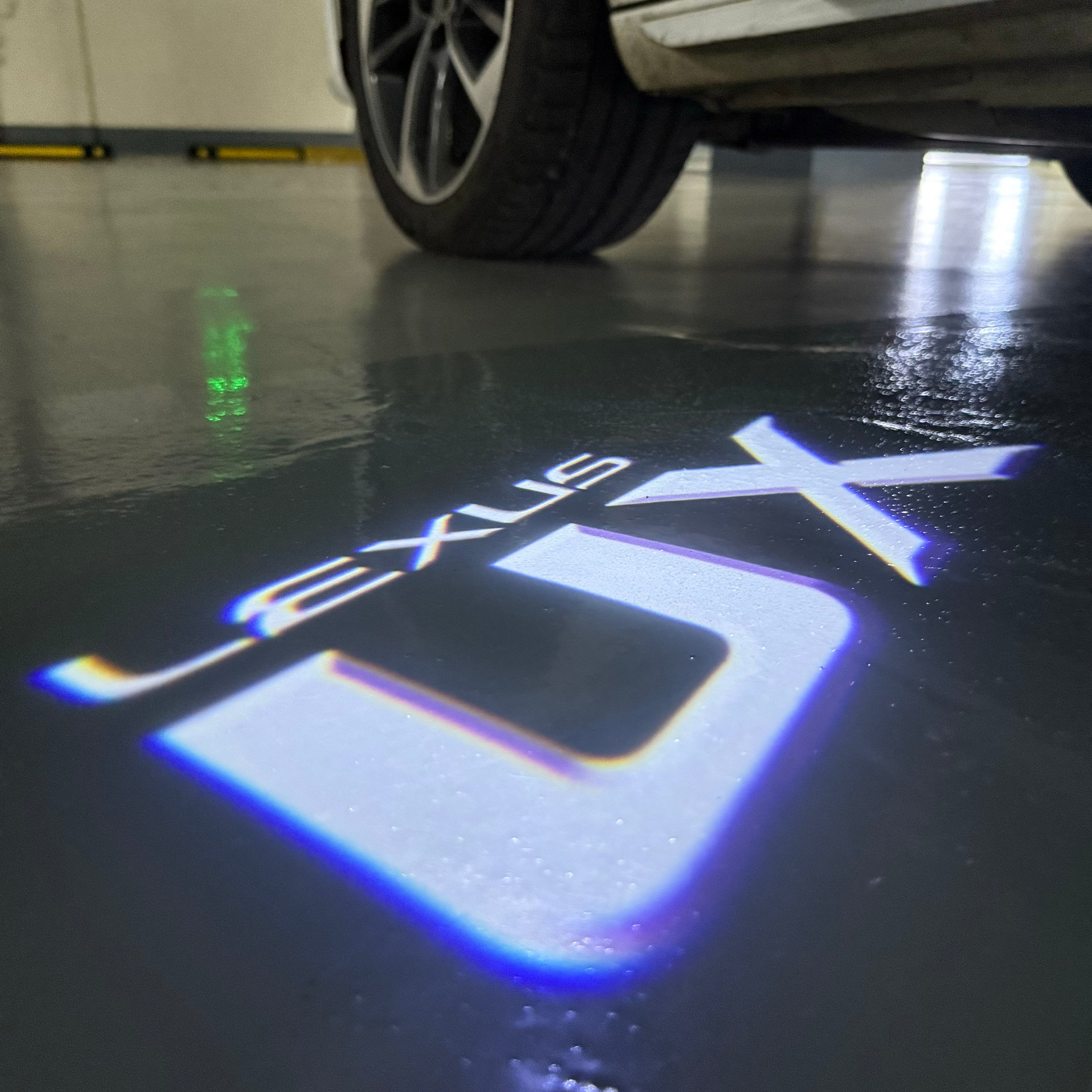 LEXUS  UX  LOGO PROJECROTR LIGHTS (quantity 1 = 1 sets/2 door lights)Nr.01a3