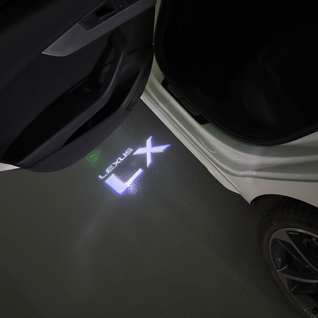 LEXUS  LX  LOGO PROJECROTR LIGHTS (quantity 1 = 1 sets/2 door lights)Nr.01a30