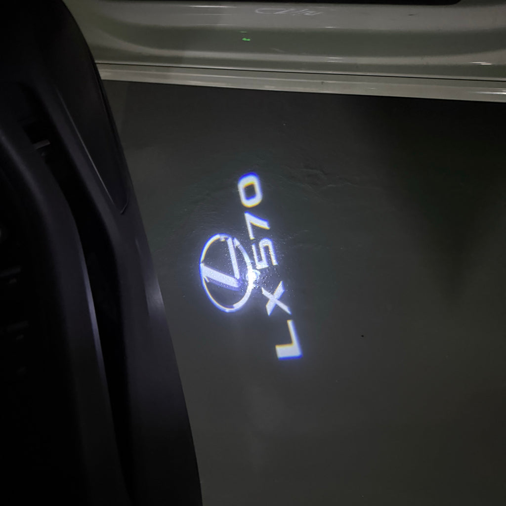 LEXUS   LX 570 LOGO PROJECROTR LIGHTS (quantity 1 = 1 sets/2 door lights)Nr.01a32