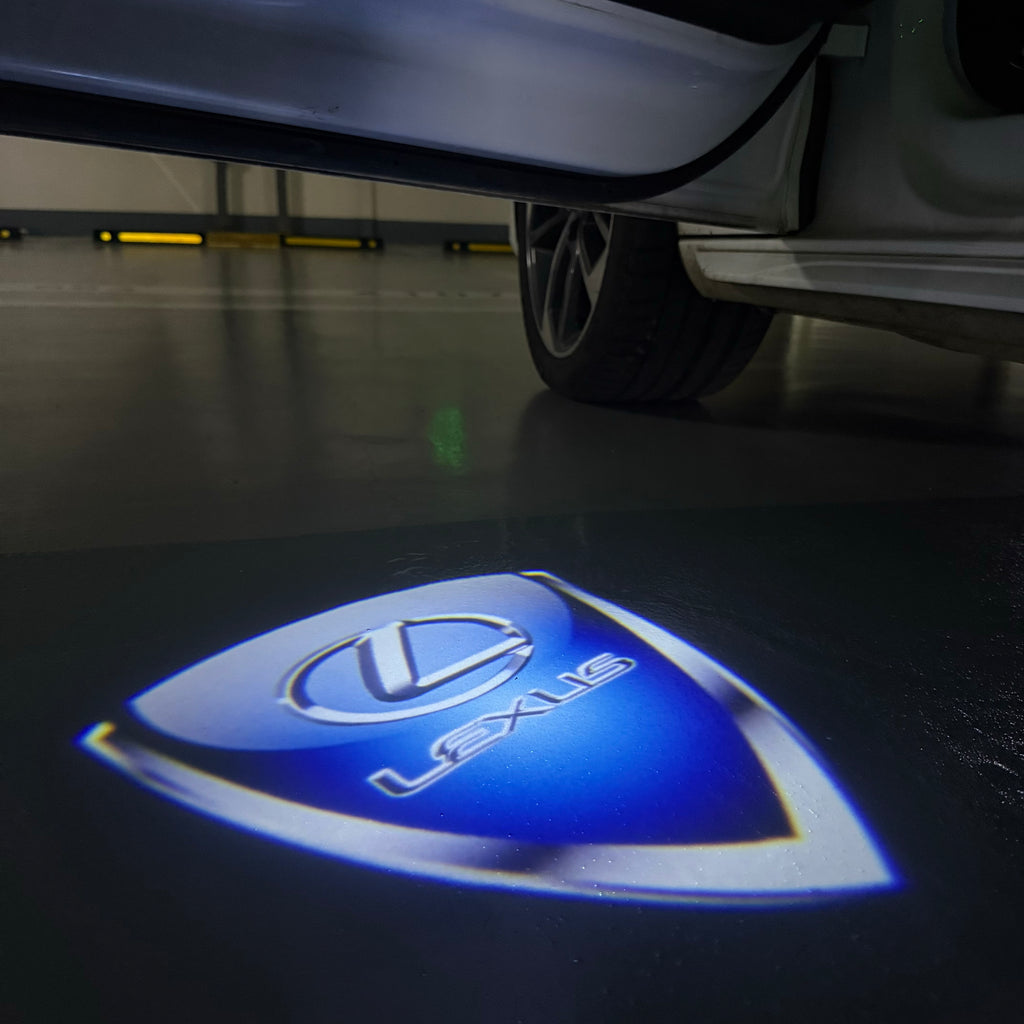 LEXUS Original LOGO PROJECROTR LIGHTS (quantity 1 = 1 sets/2 door lights)Nr.01a48