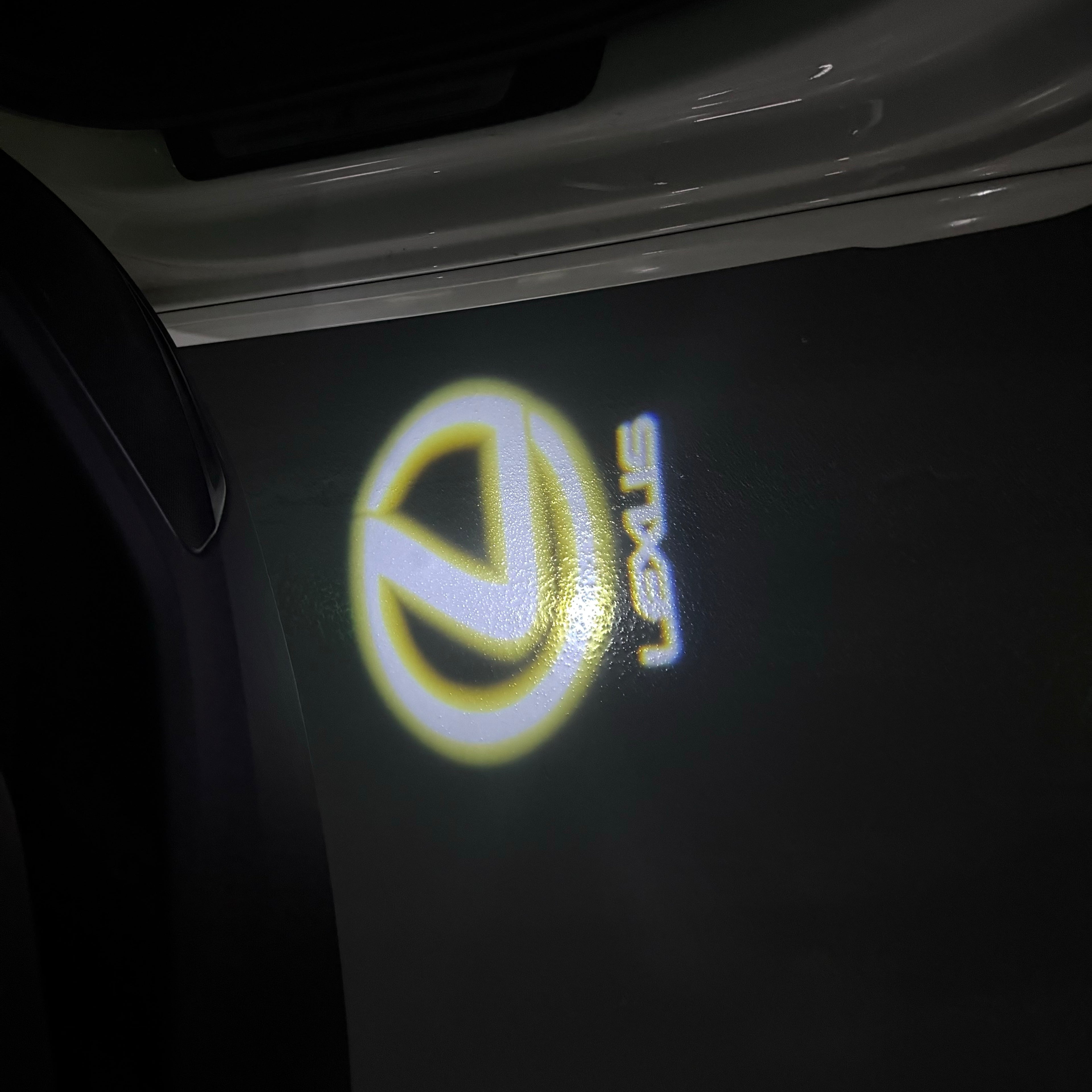 LEXUS Original LOGO PROJECROTR LIGHTS (quantity 1 = 1 sets/2 door lights)Nr.01a45
