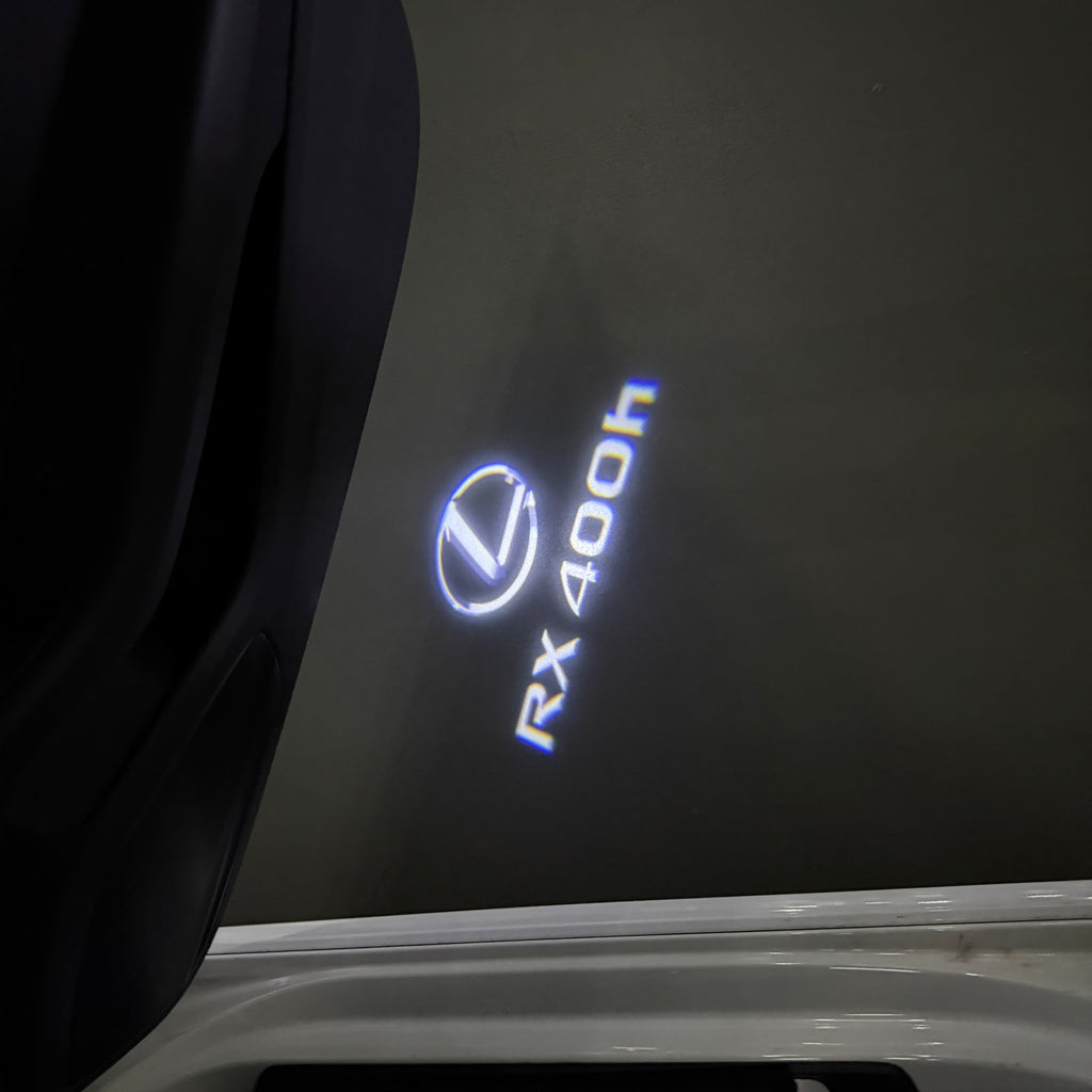 LEXUS  RX 400h LOGO PROJECROTR LIGHTS (quantity 1 = 1 sets/2 door lights)Nr.01a12
