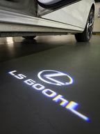 LEXUS LS 600hL LOGO PROJECROTR LIGHTS (quantity 1 = 1 sets/2 door lights)Nr.01a39