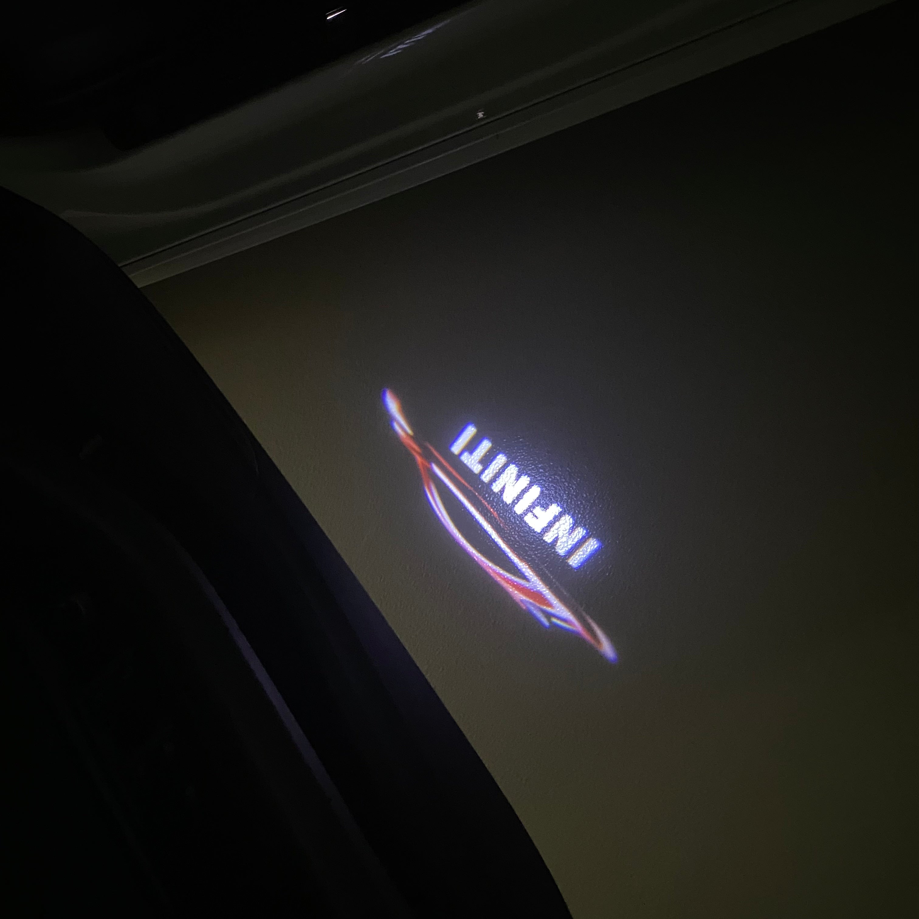 INFINITI Original LOGO PROJECROTR LIGHTS Nr.20 (quantity 1 = 1 sets/2 door lights)