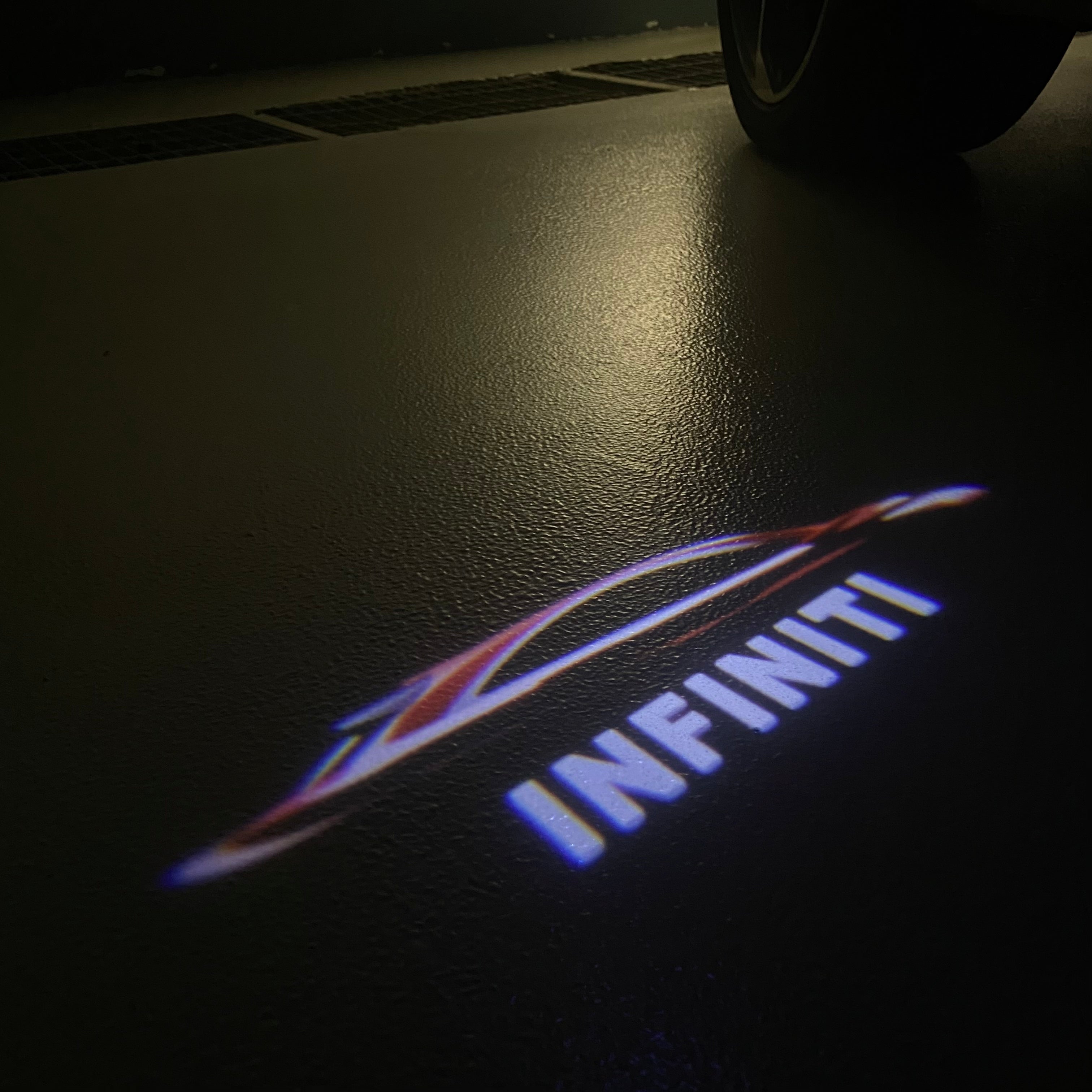 INFINITI Original LOGO PROJECROTR LIGHTS Nr.20 (quantity 1 = 1 sets/2 door lights)