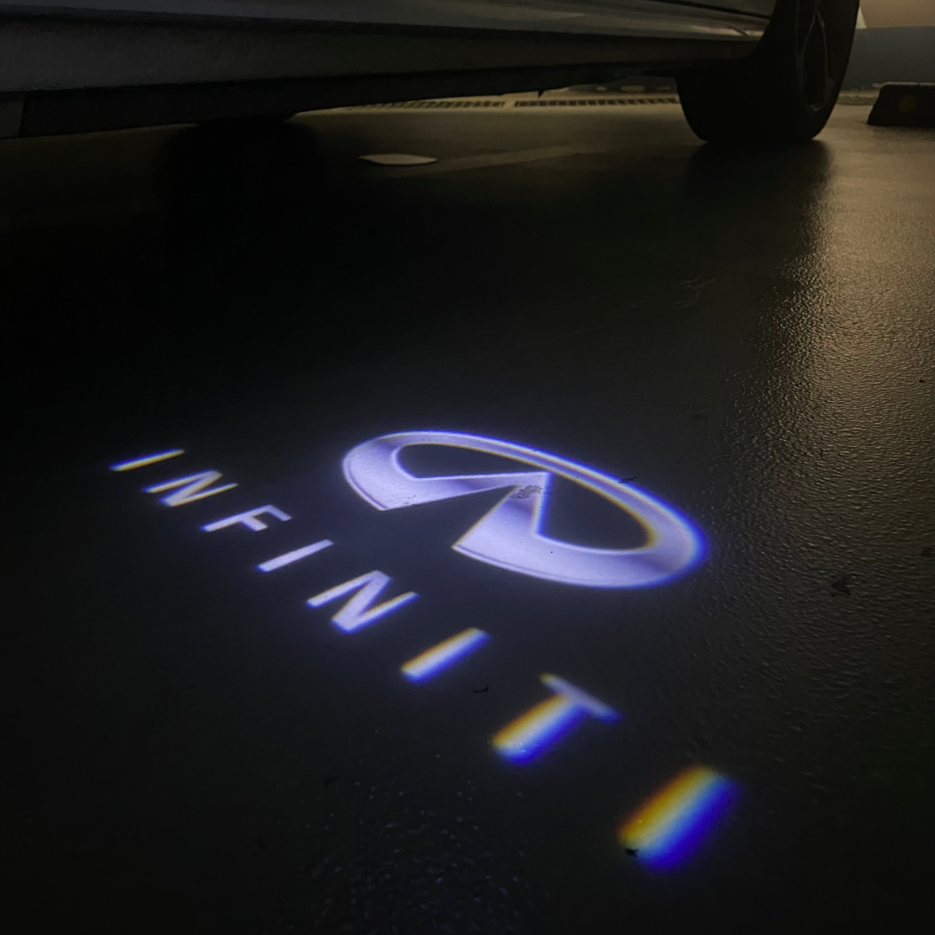 INFINITI Original LOGO PROJECROTR LIGHTS Nr.21 (quantity 1 = 1 sets/2 door lights)