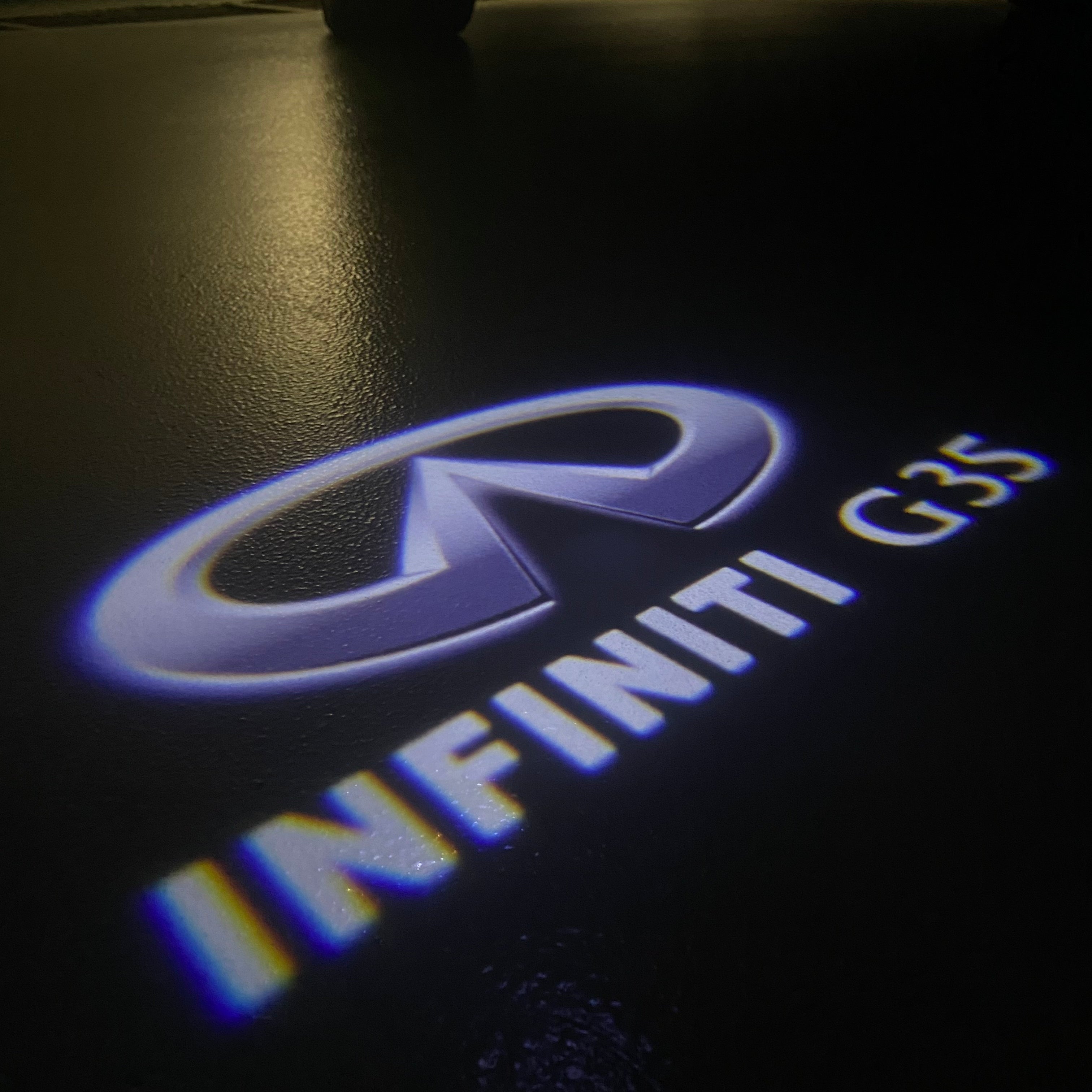INFINITI G35 LOGO PROJECROTR LIGHTS Nr.38 (quantity 1 = 1 sets/2 door lights)
