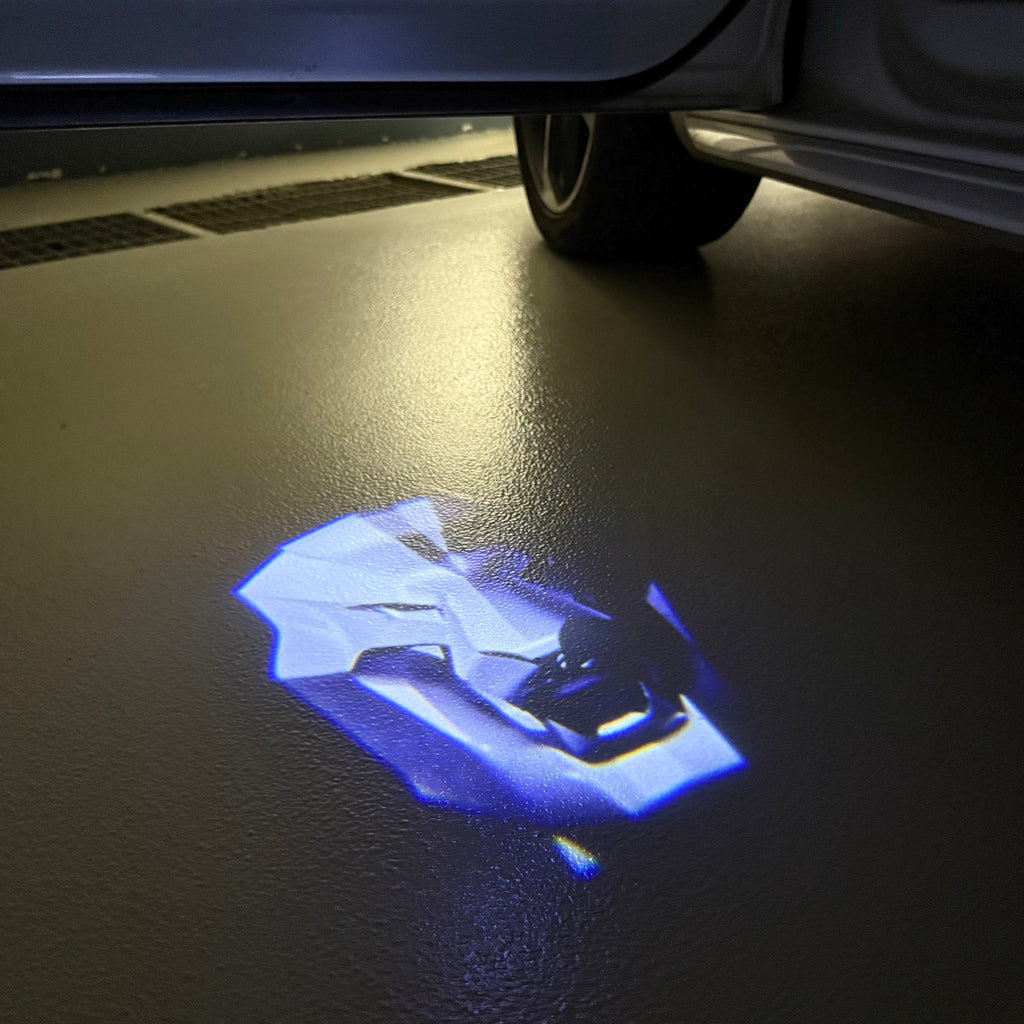 PEUGEOT  3D LOGO PROJECTOT LIGHTS (quantity 1 = 1 sets/2 door lights) Nr.6024q16