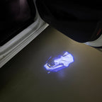 PEUGEOT  3D LOGO PROJECTOT LIGHTS (quantity 1 = 1 sets/2 door lights) Nr.6024q16