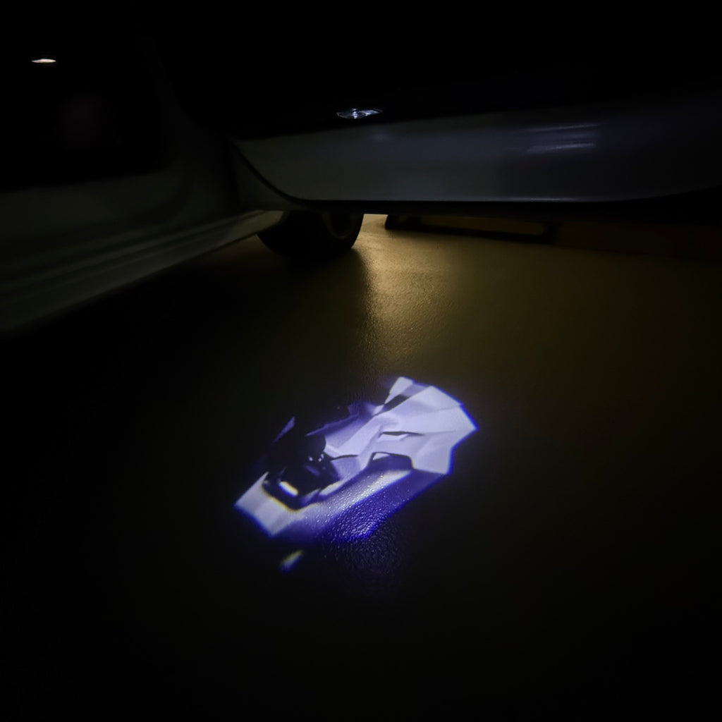 PEUGEOT  3D LOGO PROJECTOT LIGHTS (quantity 1 = 1 sets/2 door lights) Nr.6024q16