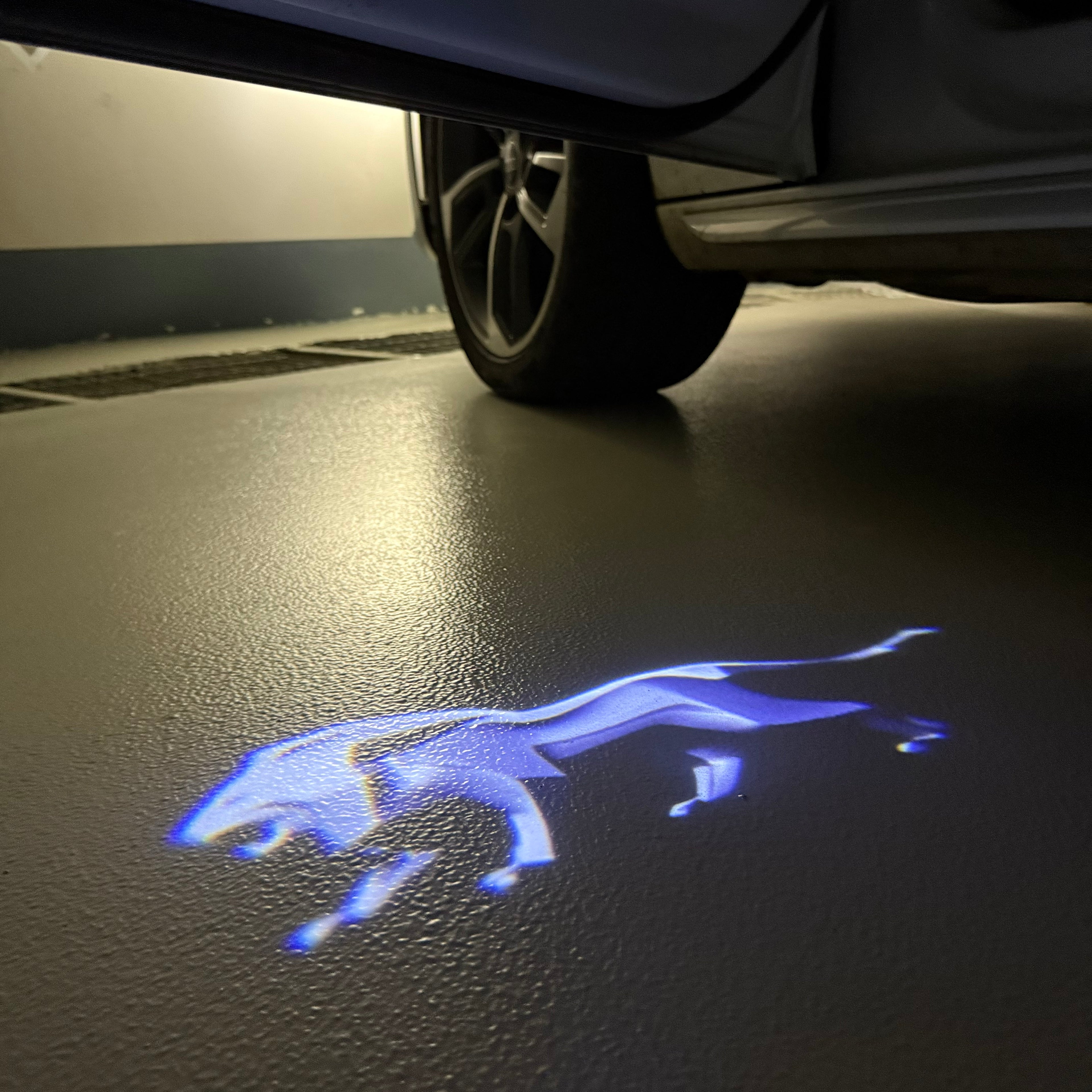 PEUGEOT  3D  LOGO PROJECTOT LIGHTS (quantity 1 = 1 sets/2 door lights) Nr.6024q17