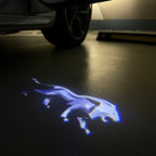 PEUGEOT  3D  LOGO PROJECTOT LIGHTS (quantity 1 = 1 sets/2 door lights) Nr.6024q17