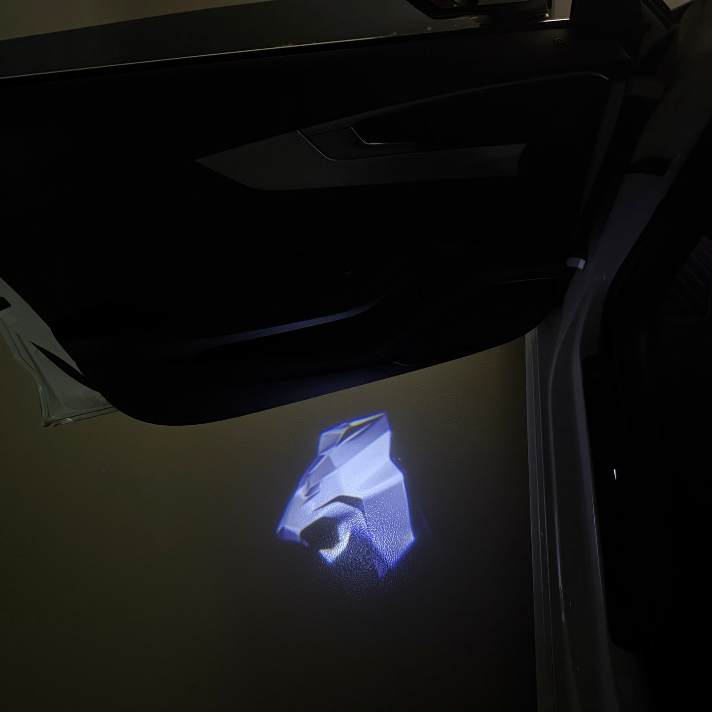PEUGEOT 3D  LOGO PROJECTOT LIGHTS (quantity 1 = 1 sets/2 door lights) Nr.6024q15