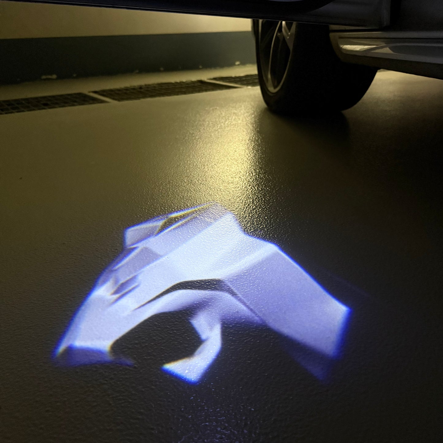 PEUGEOT 3D  LOGO PROJECTOT LIGHTS (quantity 1 = 1 sets/2 door lights) Nr.6024q15