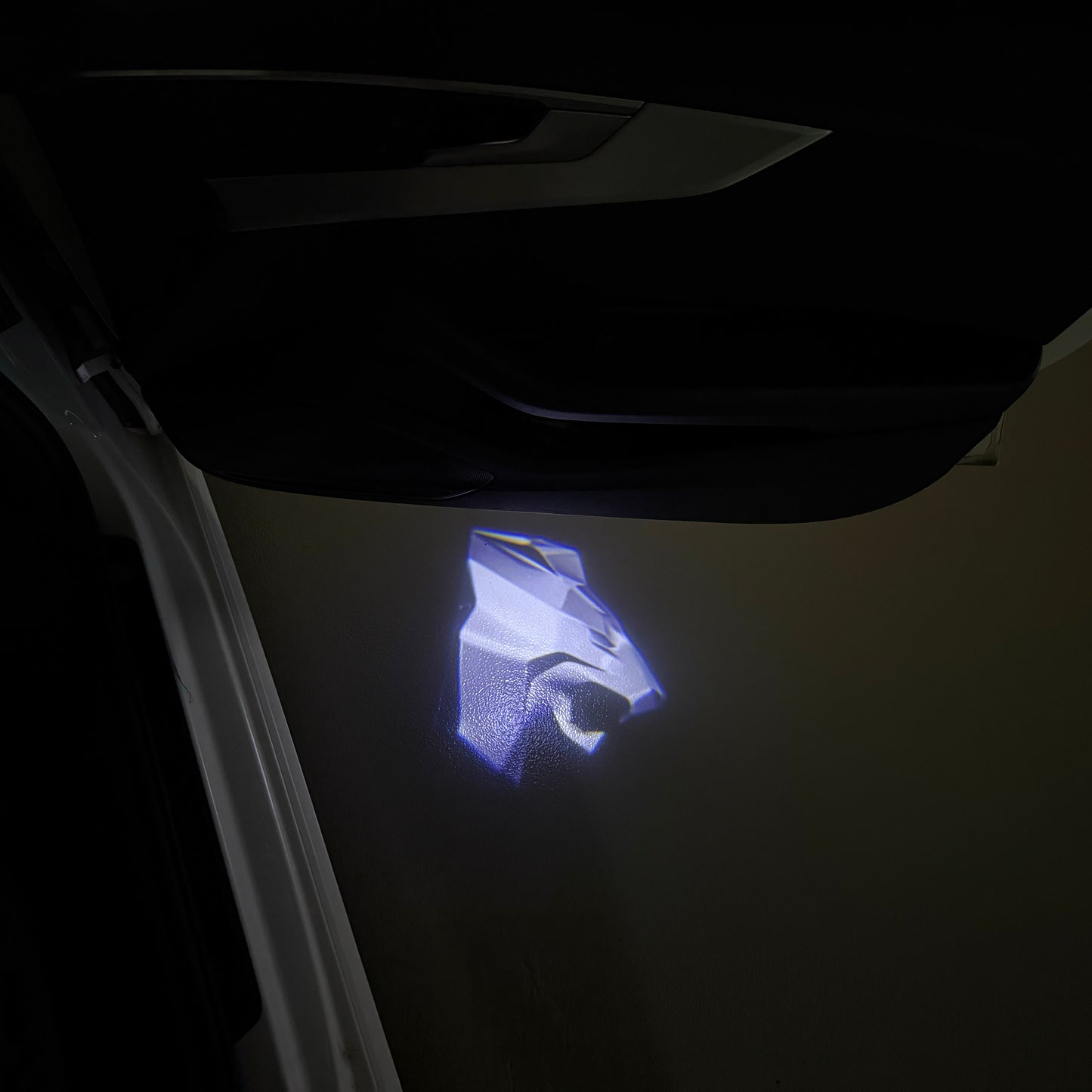 PEUGEOT 3D  LOGO PROJECTOT LIGHTS (quantity 1 = 1 sets/2 door lights) Nr.6024q15