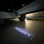 PEUGEOT ORIGINAL  LOGO PROJECTOT LIGHTS (quantity 1 = 1 sets/2 door lights) Nr.6024q72