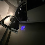 PEUGEOT ORIGINAL  LOGO PROJECTOT LIGHTS (quantity 1 = 1 sets/2 door lights) Nr.6024q74