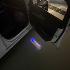 PEUGEOT SPORT  LOGO PROJECTOT LIGHTS (quantity 1 = 1 sets/2 door lights) Nr.6024q77