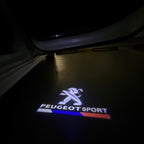 PEUGEOT SPORT LOGO PROJECTOT LIGHTS (quantity 1 = 1 sets/2 door lights) Nr.6024q79