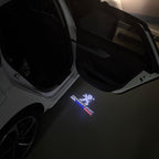 PEUGEOT SPORT LOGO PROJECTOT LIGHTS (quantity 1 = 1 sets/2 door lights) Nr.6024q79