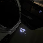 PEUGEOT  307 SPORT  LOGO PROJECTOT LIGHTS (quantity 1 = 1 sets/2 door lights) Nr.6024q23