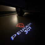 PEUGEOT  307   LOGO PROJECTOT LIGHTS (quantity 1 = 1 sets/2 door lights) Nr.6024q22