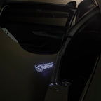 PEUGEOT 607  LOGO PROJECTOT LIGHTS (quantity 1 = 1 sets/2 door lights) Nr.6024q49