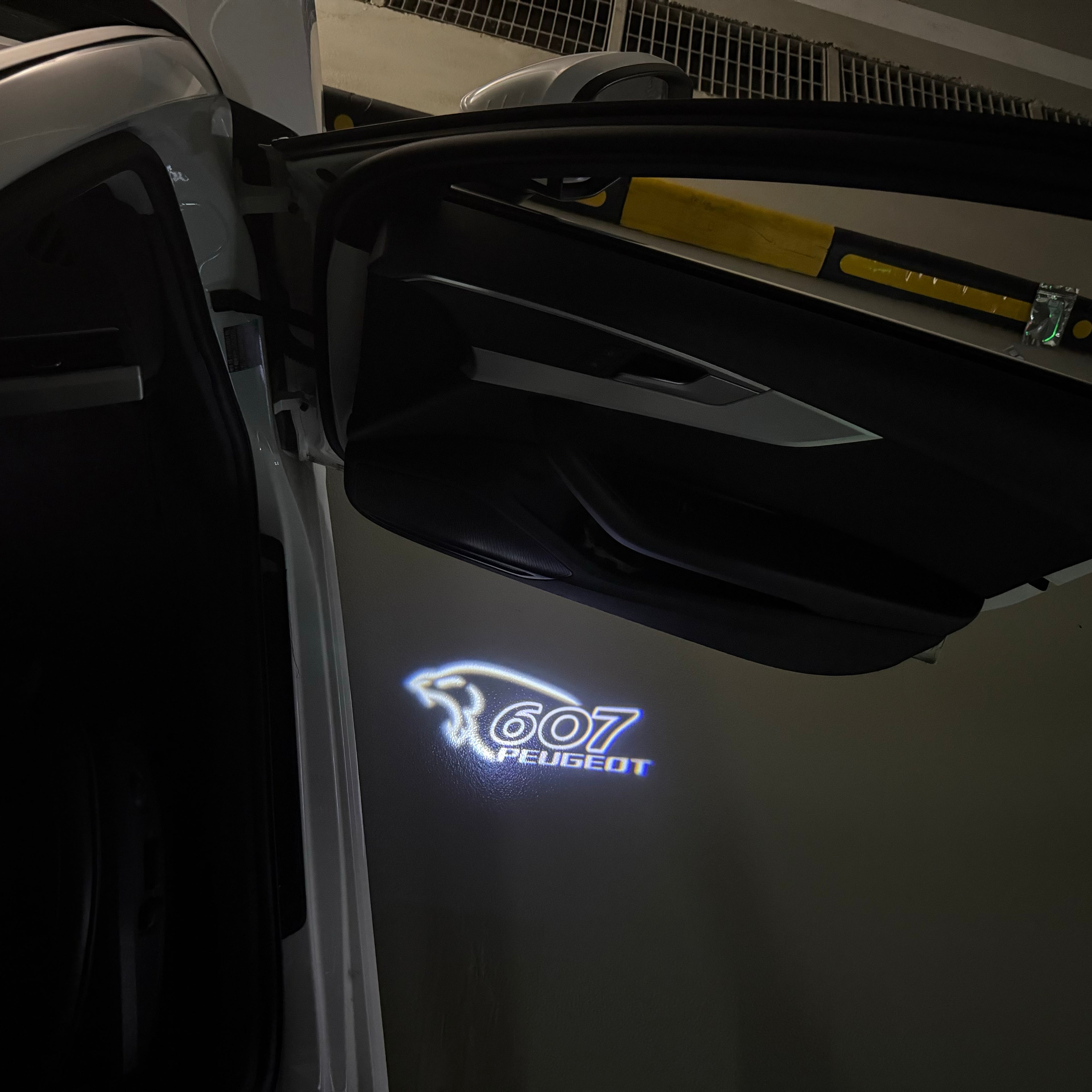 PEUGEOT  607  LOGO PROJECTOT LIGHTS (quantity 1 = 1 sets/2 door lights) Nr.6024q51