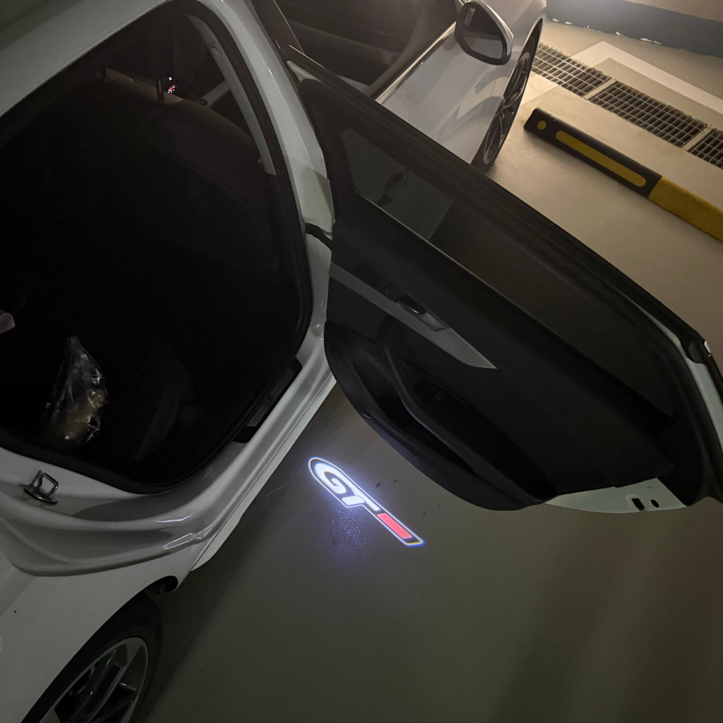 PEUGEOT  GT   LOGO PROJECTOT LIGHTS (quantity 1 = 1 sets/2 door lights) Nr.6024q60