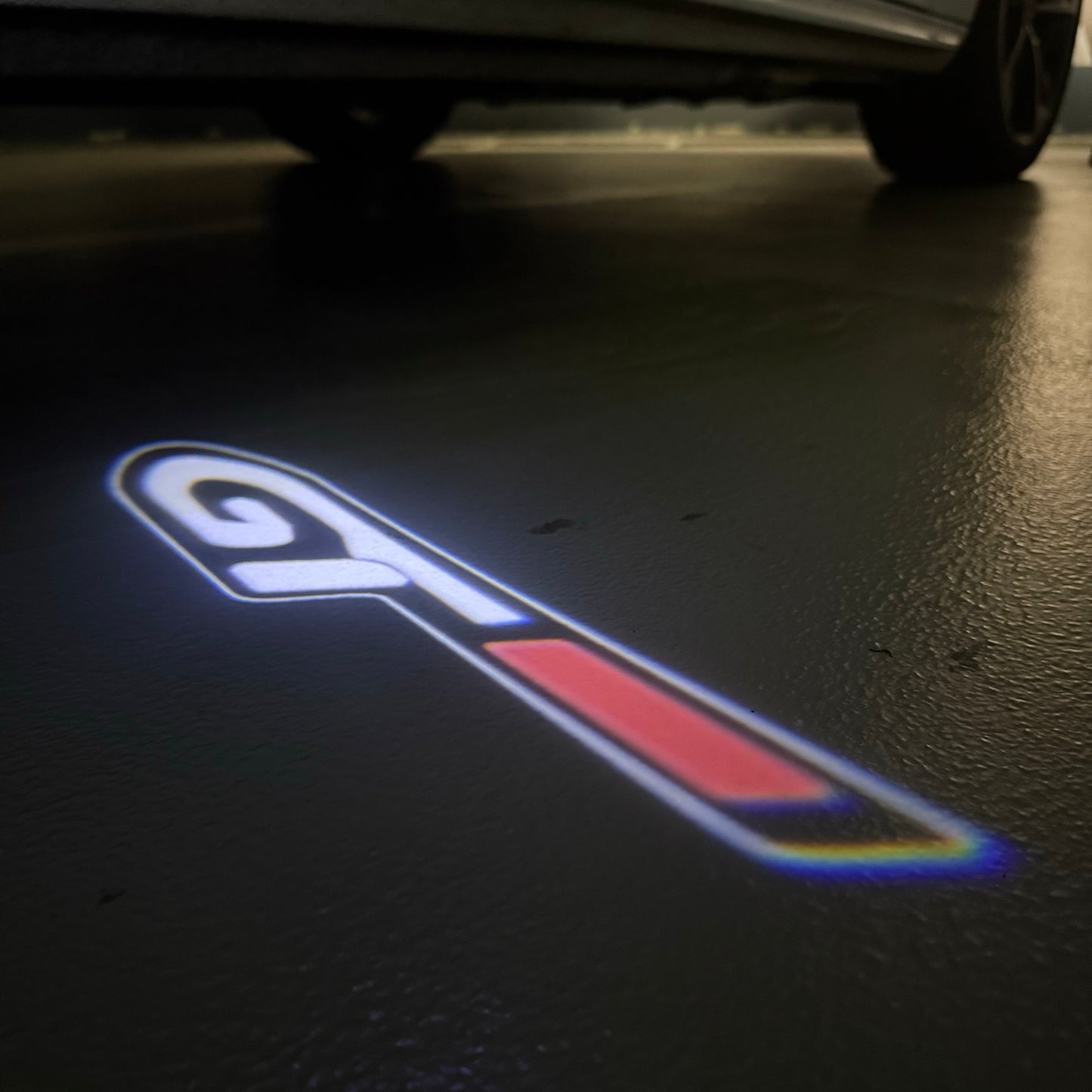 PEUGEOT  GT   LOGO PROJECTOT LIGHTS (quantity 1 = 1 sets/2 door lights) Nr.6024q60