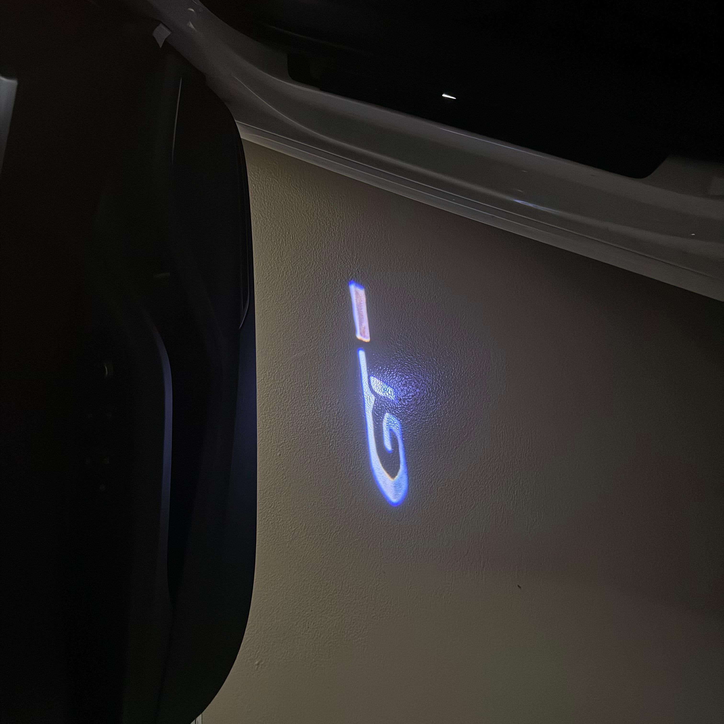 PEUGEOT   GT   LOGO PROJECTOT LIGHTS (quantity 1 = 1 sets/2 door lights) Nr.6024q61