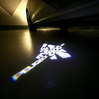 PEUGEOT  806 SPORT  LOGO PROJECTOT LIGHTS (quantity 1 = 1 sets/2 door lights) Nr.6024q58