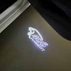 PEUGEOT  406  LOGO PROJECTOT LIGHTS (quantity 1 = 1 sets/2 door lights) Nr.6024q28