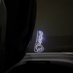 PEUGEOT  406  LOGO PROJECTOT LIGHTS (quantity 1 = 1 sets/2 door lights) Nr.6024q29
