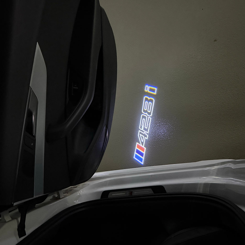 BMW 4 SERIES 428 i  LOGO PROJECTOT LIGHTS (quantity 1 = 1 sets/2 door lights) Nr.6024q51